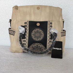 Desigual Women hand Bag Printed Flowers DM57